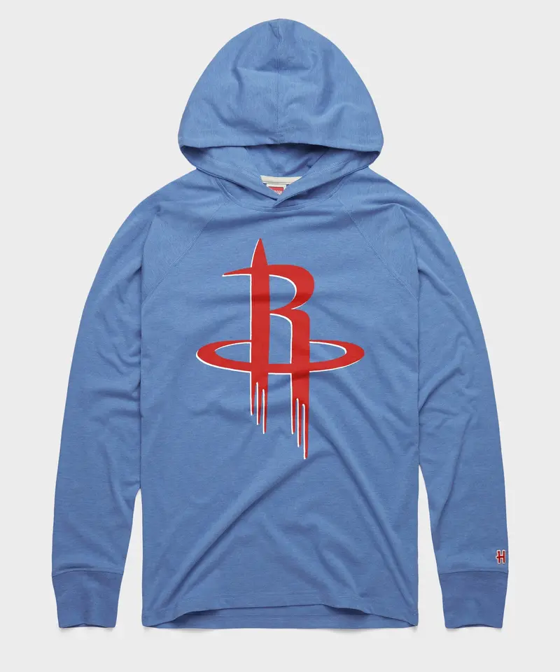 Houston Rockets Logo Lightweight Hoodie 1