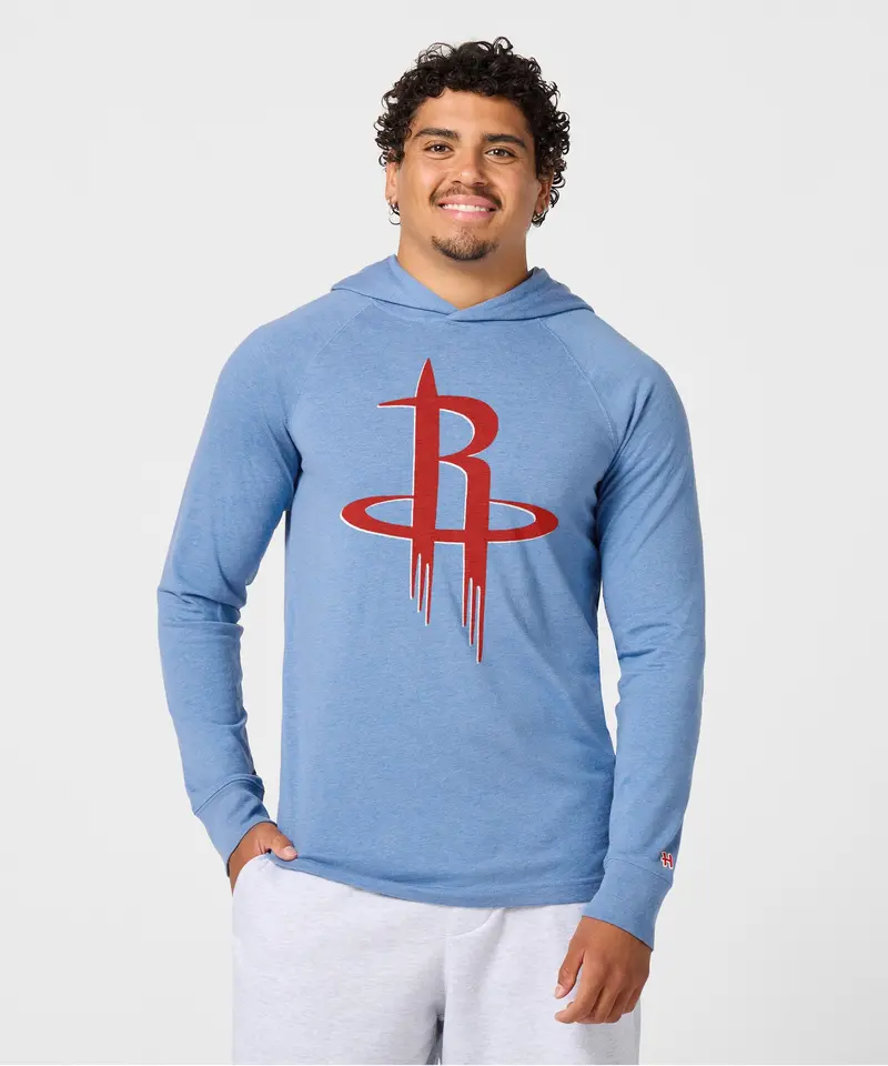 Houston Rockets Logo Lightweight Hoodie 3
