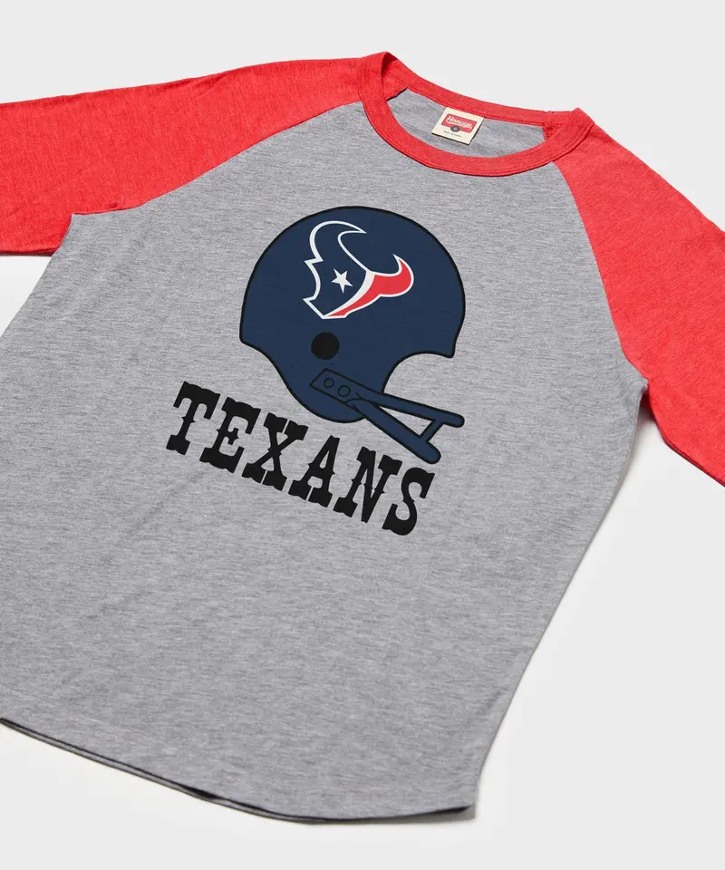 Houston Texans Big Helmet Raglan 2