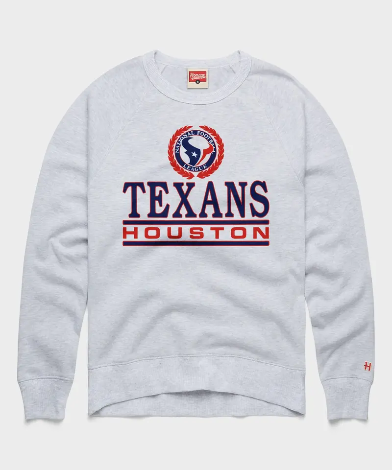 Houston Texans Crest Crewneck 1