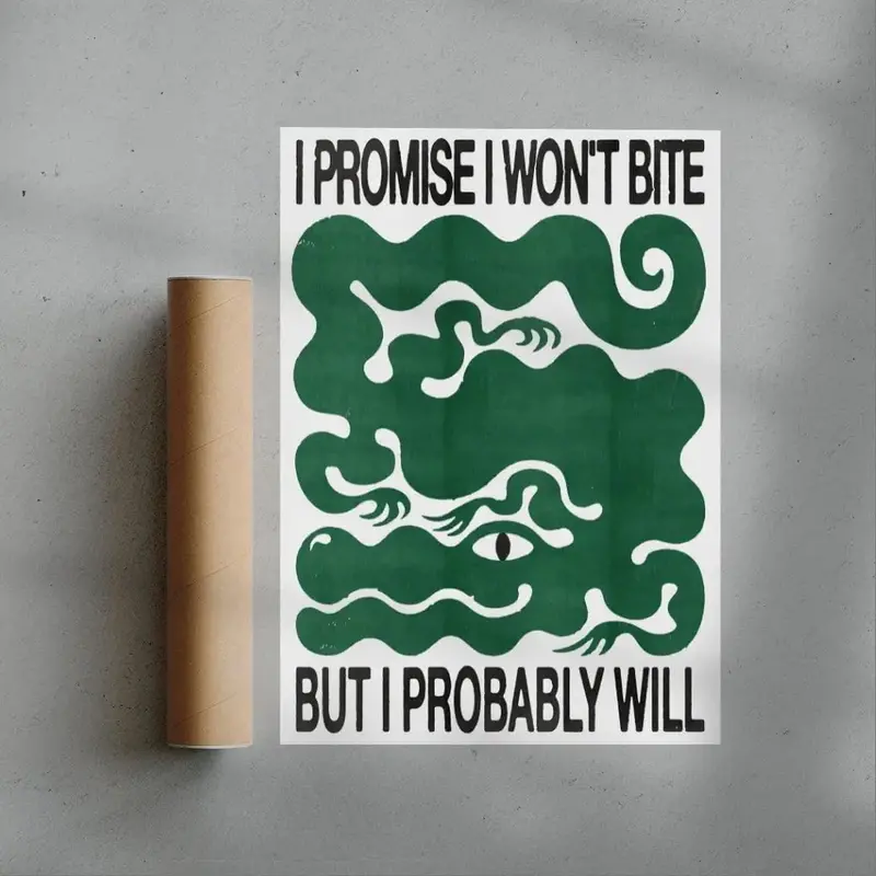 I Won't Bite - Unframed 2