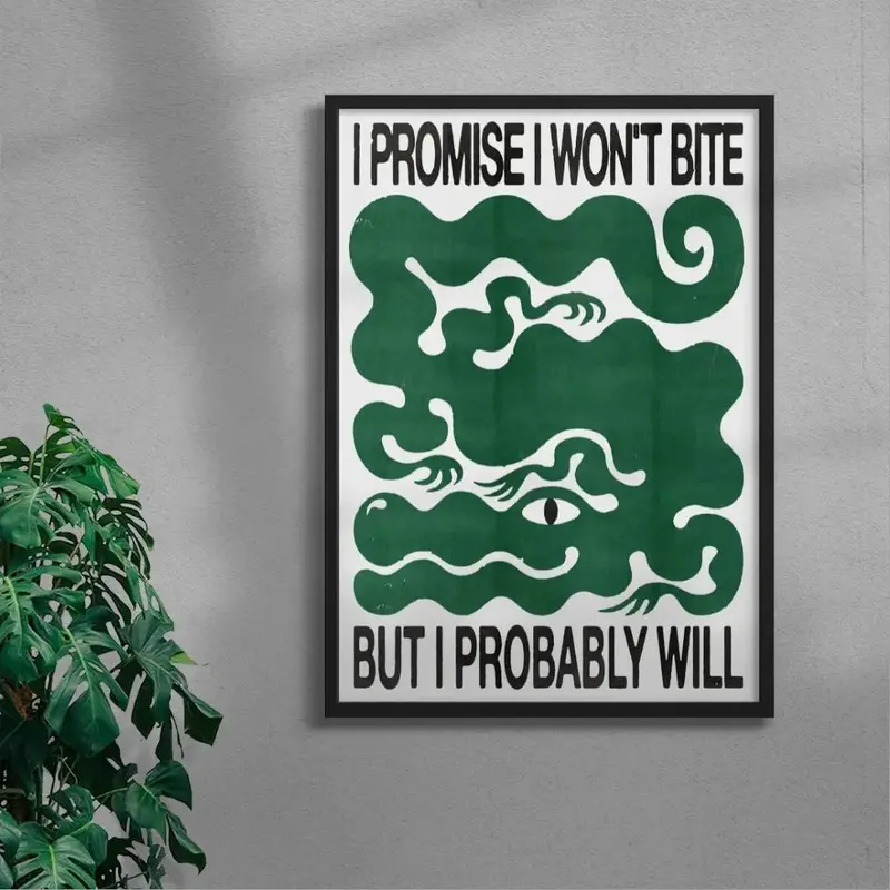 I Won't Bite - Unframed 3
