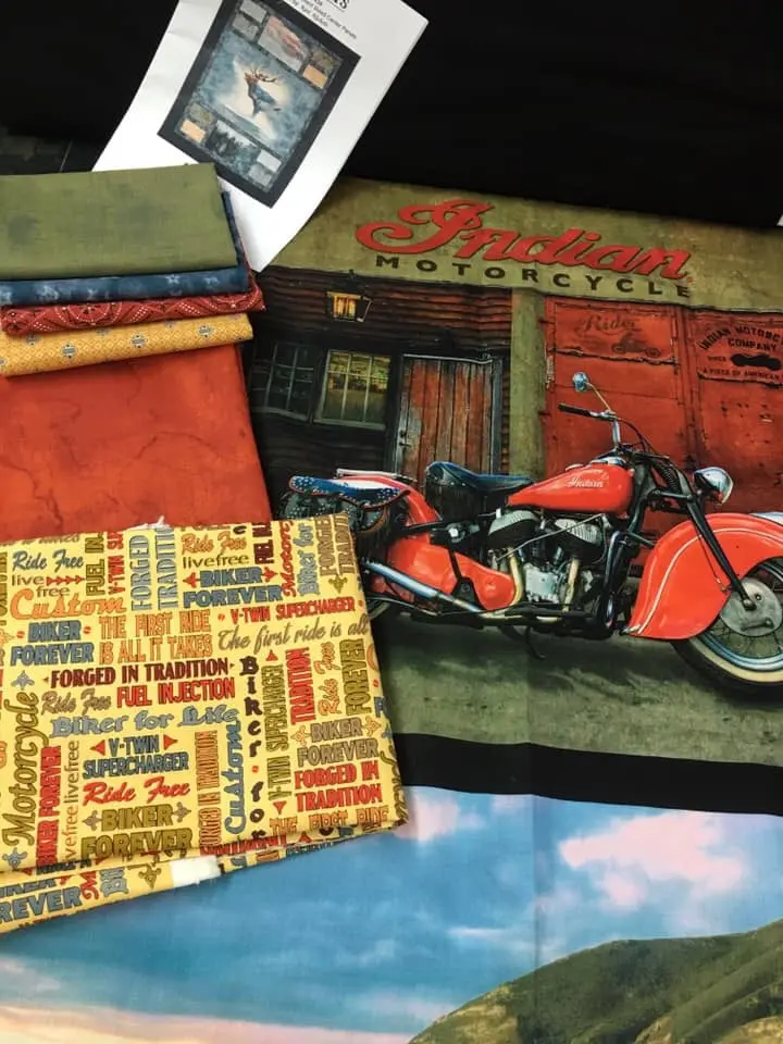 Indian Motocycle Panel Kit.  Size 54.5 X 76.5 1
