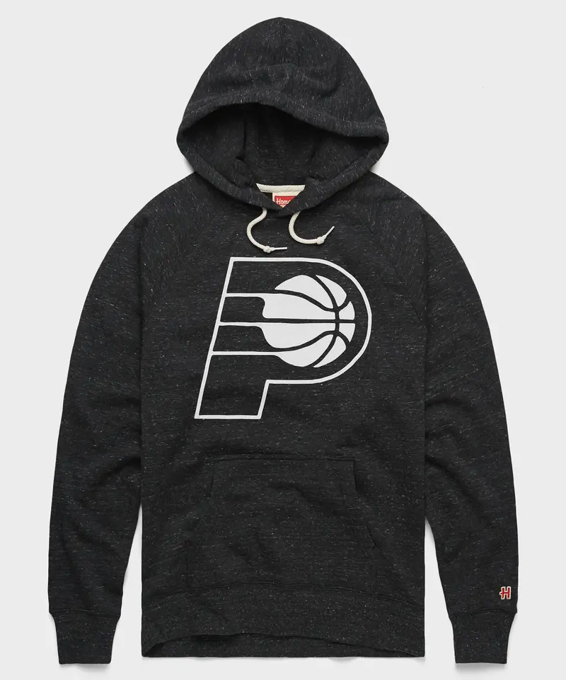 Indiana Pacers Blacktop Logo Hoodie 1