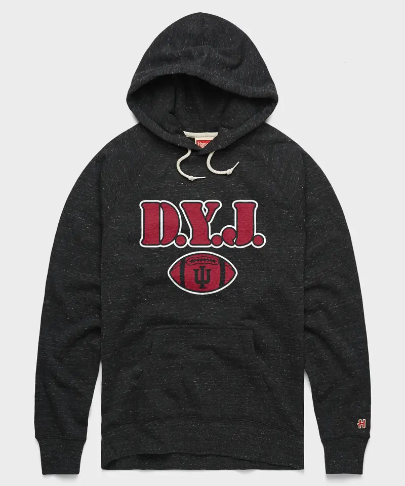 Indiana University Football D.Y.J. Hoodie 1