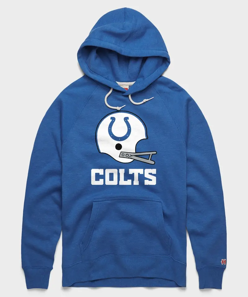 Indianapolis Colts Big Helmet Hoodie 1