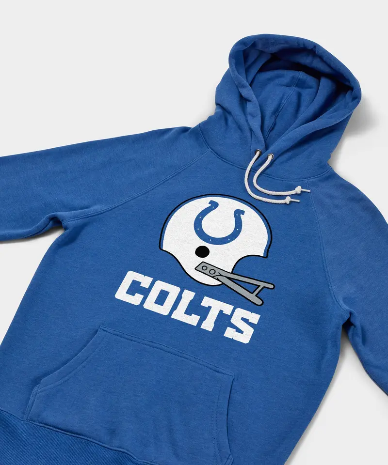 Indianapolis Colts Big Helmet Hoodie 2
