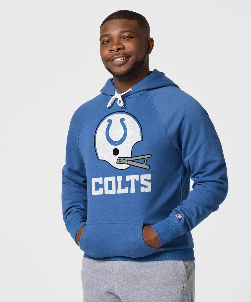 Indianapolis Colts Big Helmet Hoodie 3