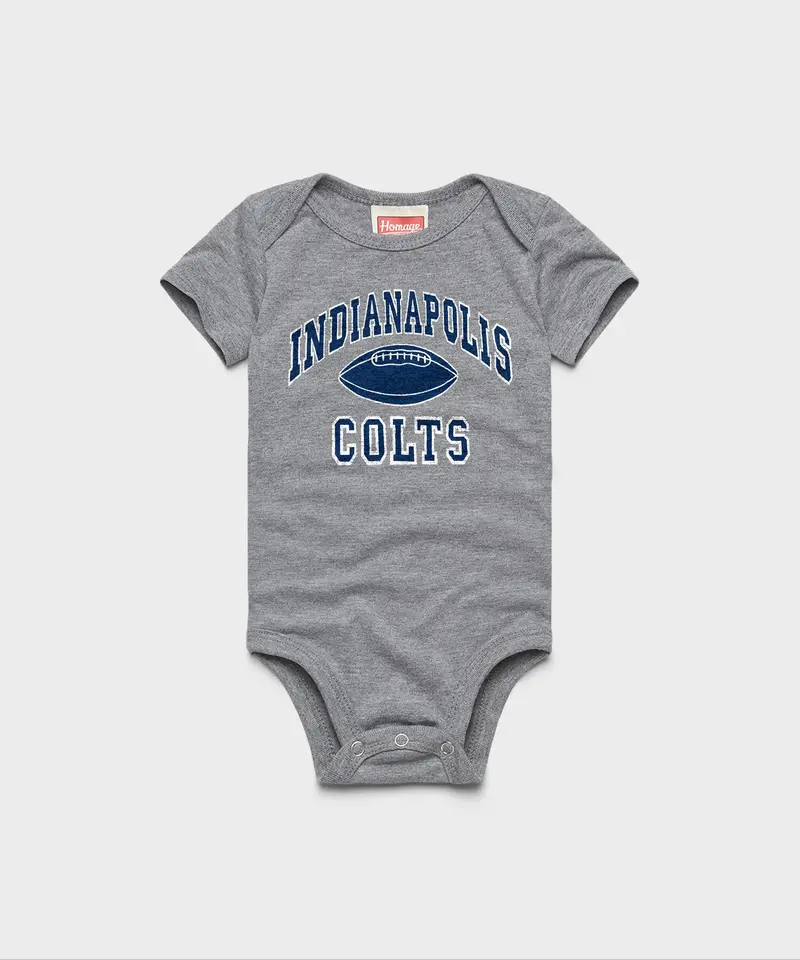Indianapolis Colts Gridiron Baby One Piece 1