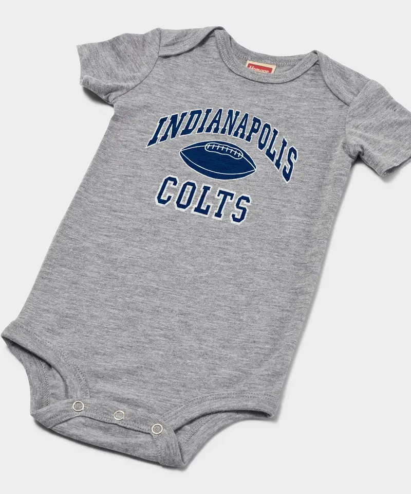 Indianapolis Colts Gridiron Baby One Piece 2