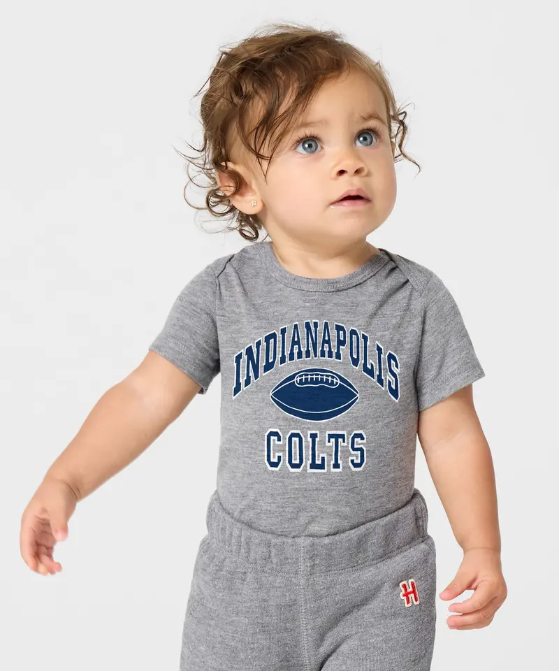 Indianapolis Colts Gridiron Baby One Piece 3