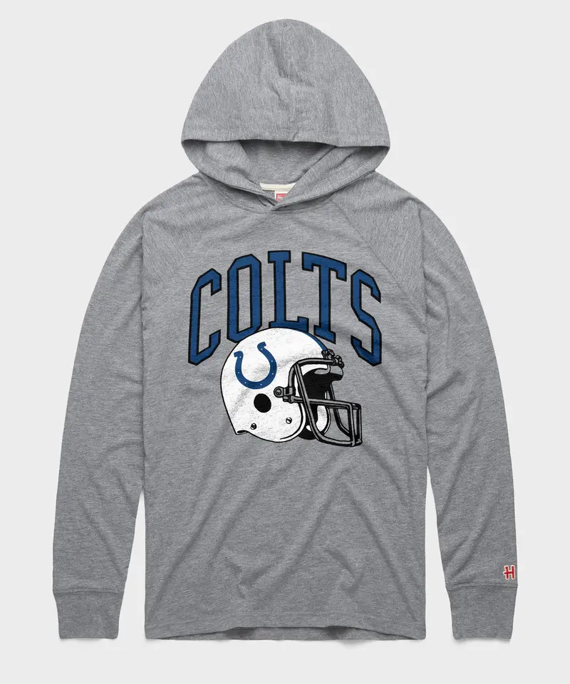 Indianapolis Colts Helmet Lightweight Hoodie 1
