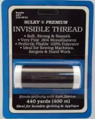 Invisible Carded Thread Smoke 232 0012 Sulky 1