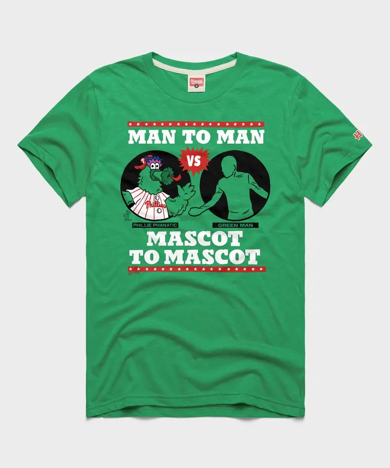 It's Always Sunny In Philadelphia X Phillies Phillie Phanatic Vs Green Man 1