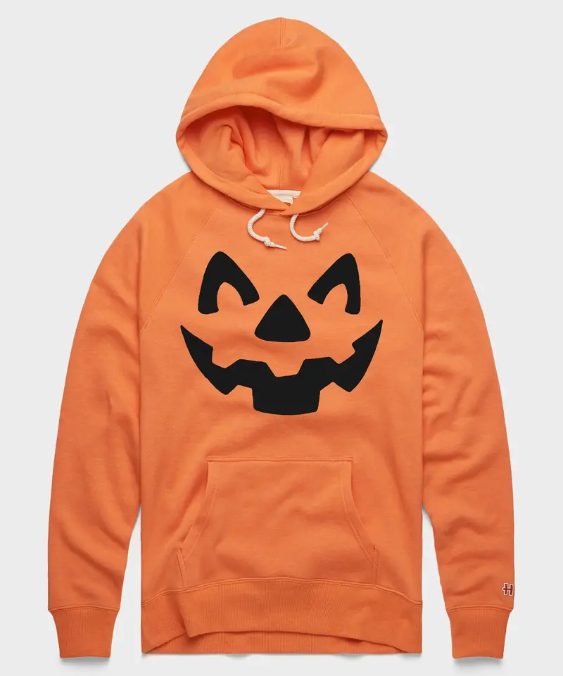 Jack-O-Lantern Face Hoodie 1