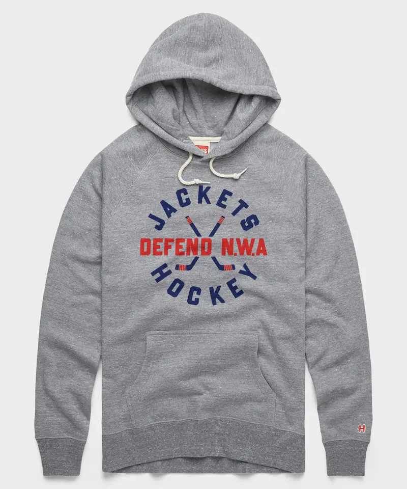 Jackets Hockey Defend Nwa Hoodie 1