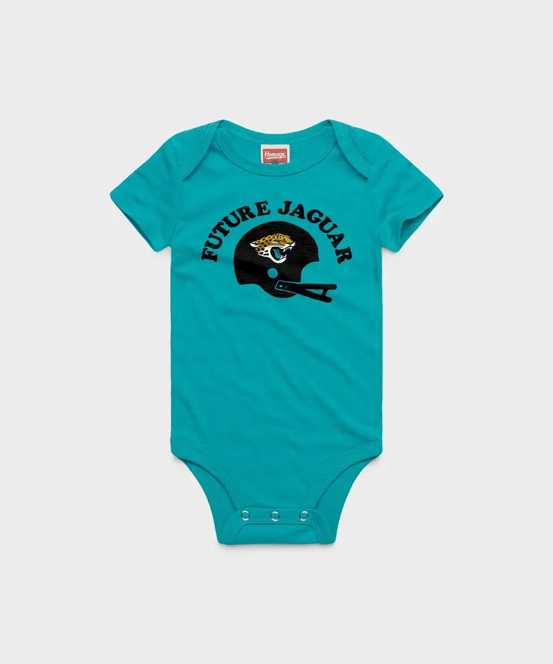 Jacksonville Jaguars Future Jaguar Baby One Piece 1