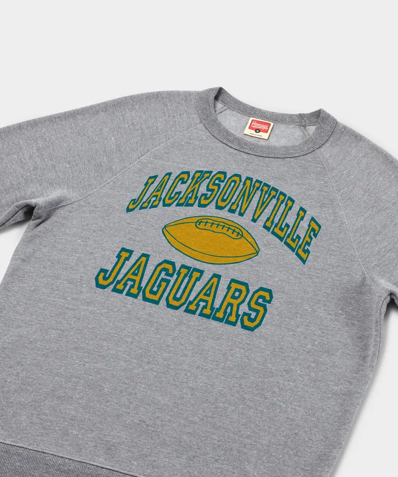 Jacksonville Jaguars Gridiron Crewneck 2