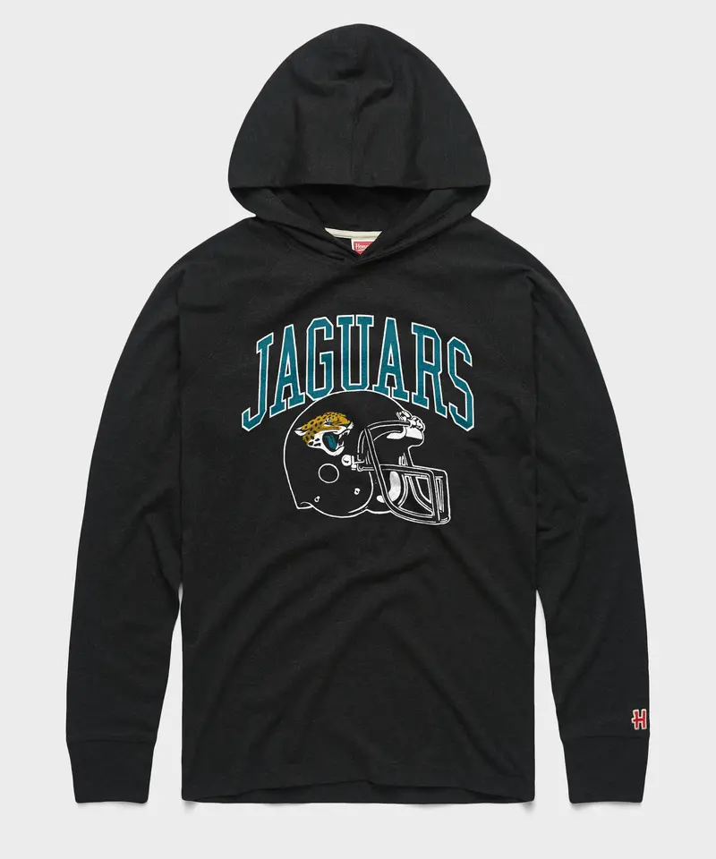 Jacksonville Jaguars Helmet Lightweight Hoodie 1
