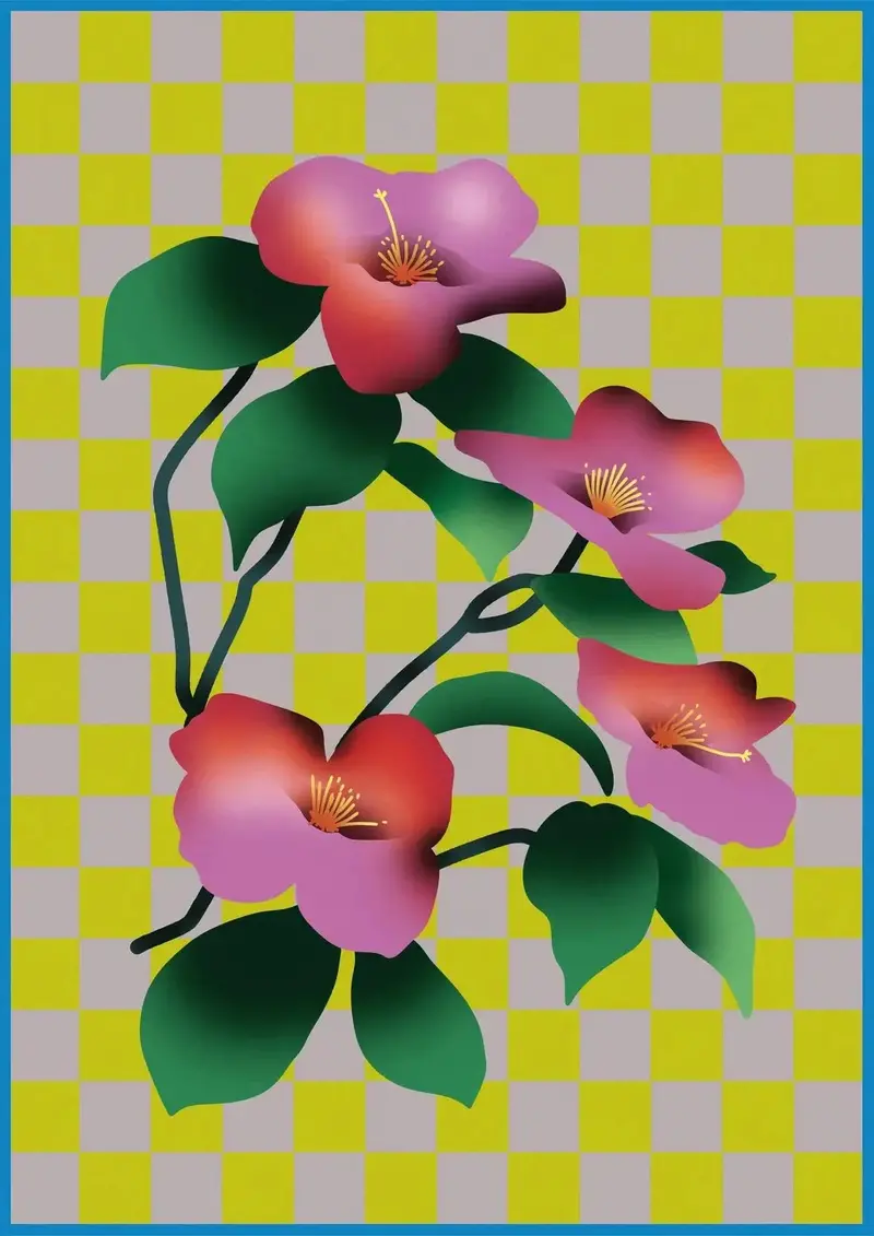 Japanese Flowers (3) 2