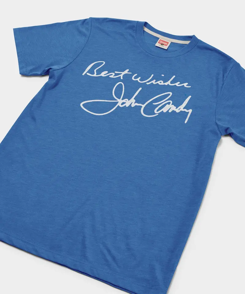 John Candy Best Wishes Signature 2