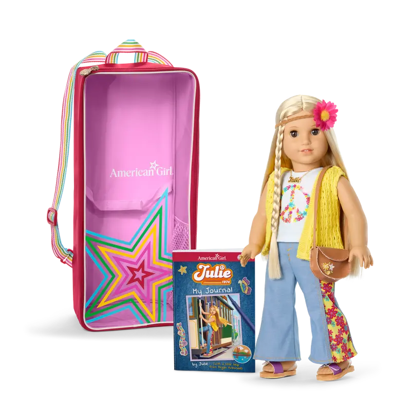 Julie™ 18-Inch Doll, Journal, Accessories & Doll Carrier (Historical Characters) 1