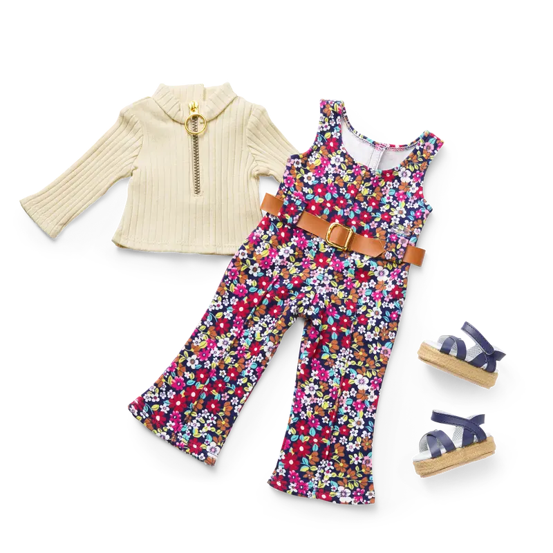 Julie’S™ Floral Jumpsuit For 18-Inch Dolls (Historical Characters) 1