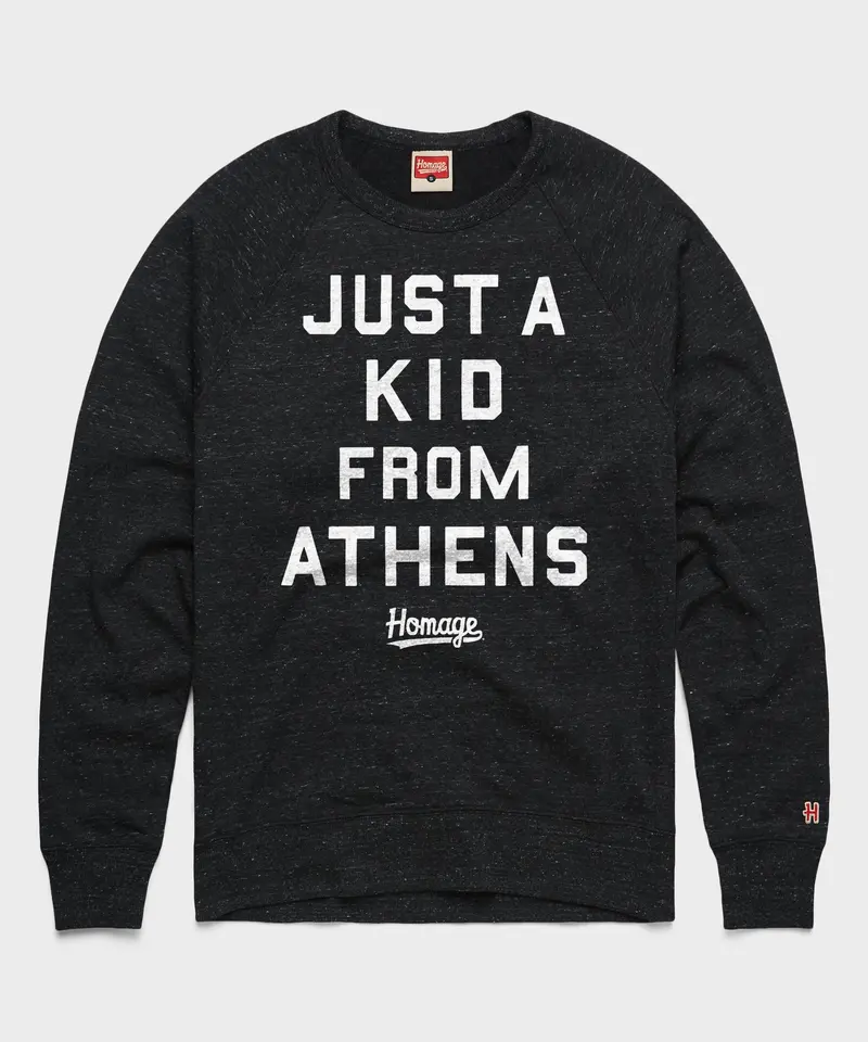 Just A Kid From Athens Ohio Crewneck 1