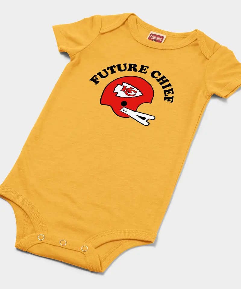 Kansas City Chiefs Future Chief Baby One Piece 2