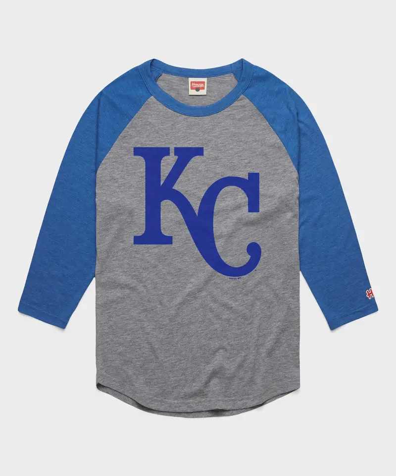 Kansas City Royals Cap Logo '69 Raglan 1