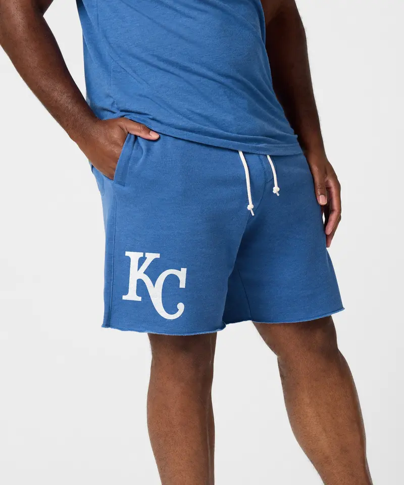 Kansas City Royals Cap Logo '69 Sweat Shorts 3