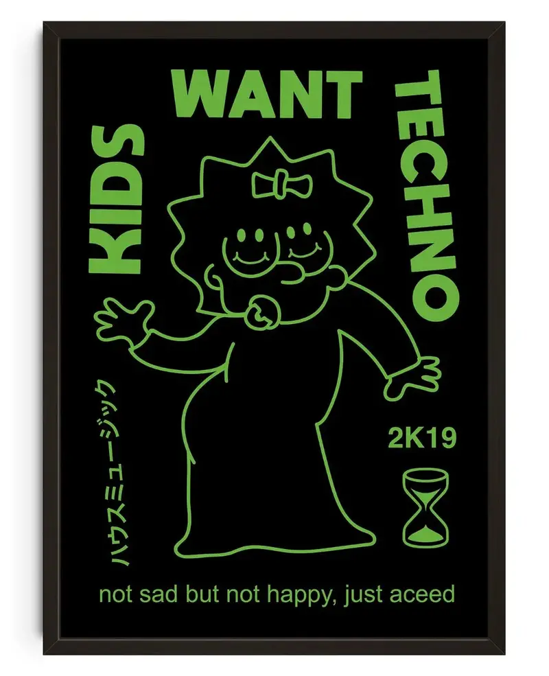 Kids Want Techno 1