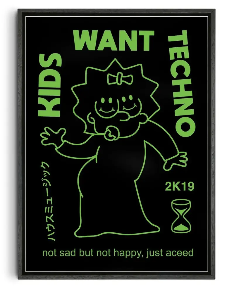 Kids Want Techno 1