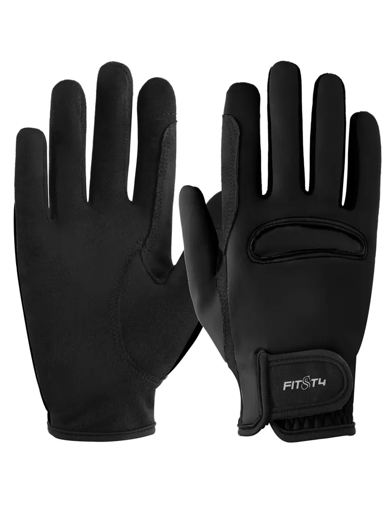 Kids Winer Gloves Fleece Lined Equestrian Cycling 1