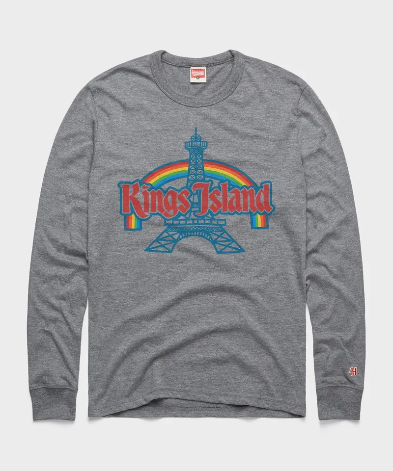 Kings Island Eiffel Tower Long Sleeve Tee 1