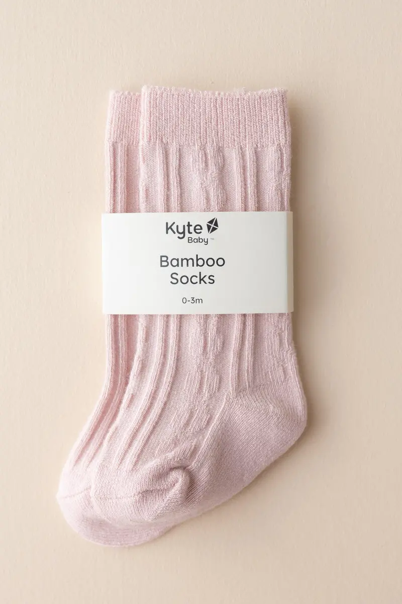 Knee High Socks In Blush 1