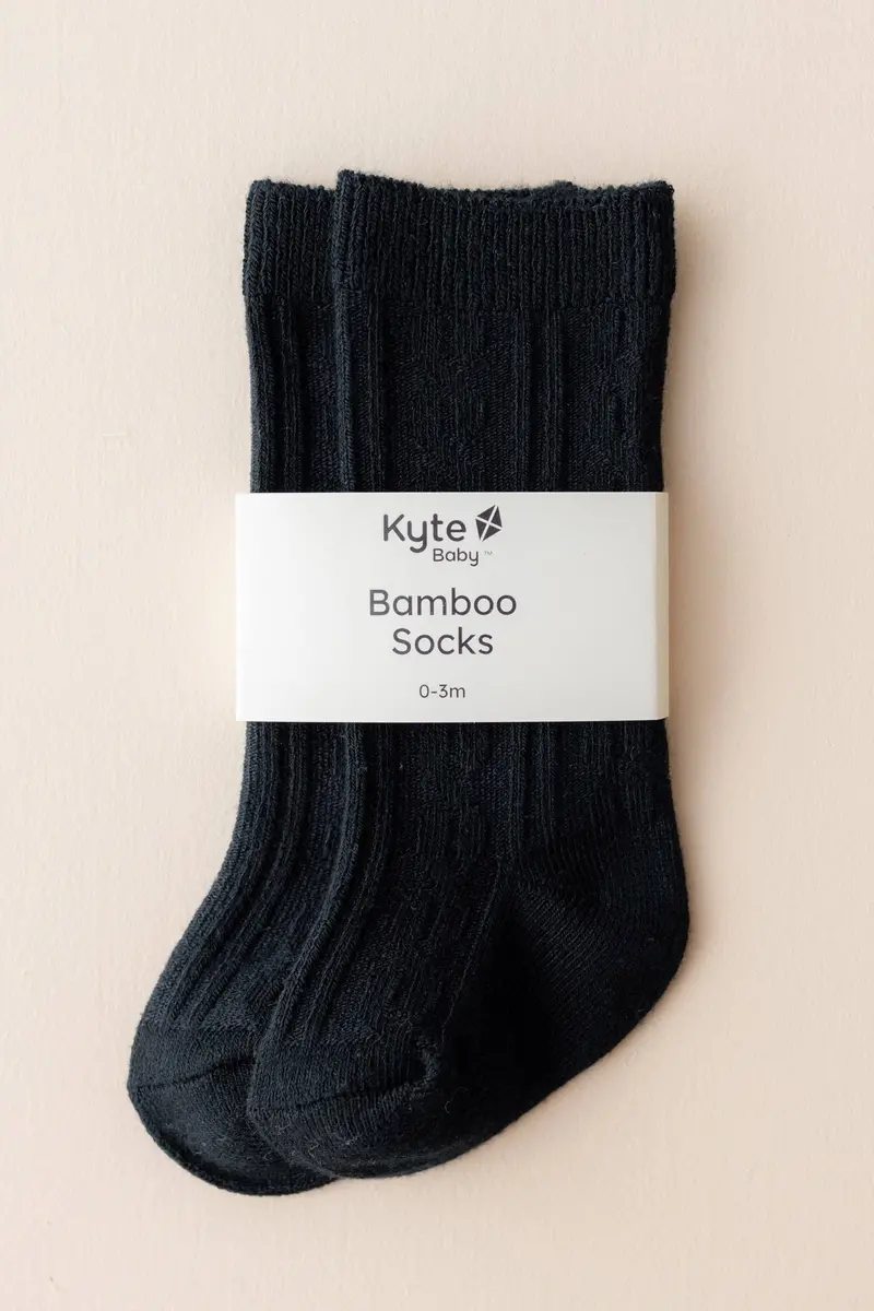 Knee High Socks In Midnight 1