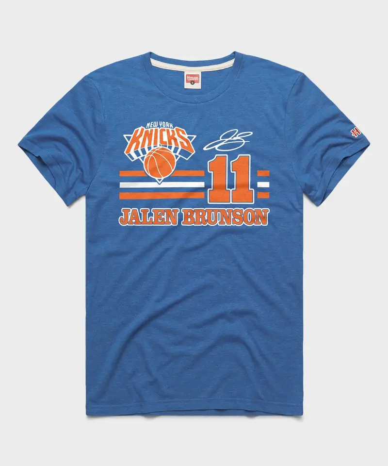 Knicks Jalen Brunson Signature Jersey 1