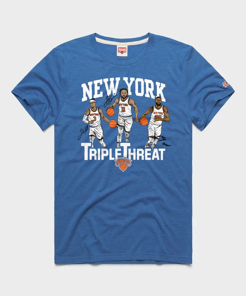 Knicks Triple Threat Hart Brunson Bridges 1