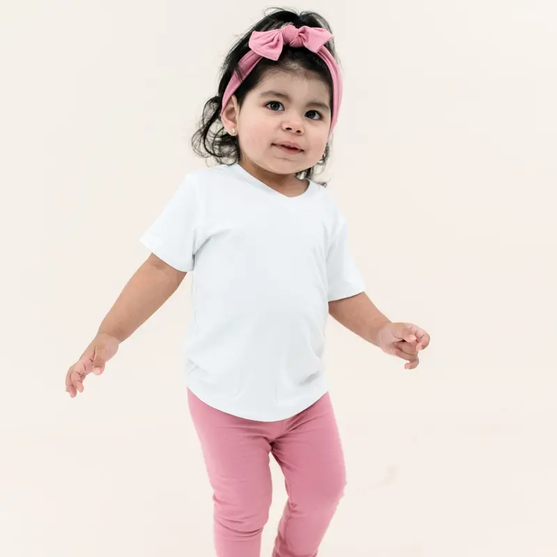 Knotted Bow Headband In Apple Blossom 3
