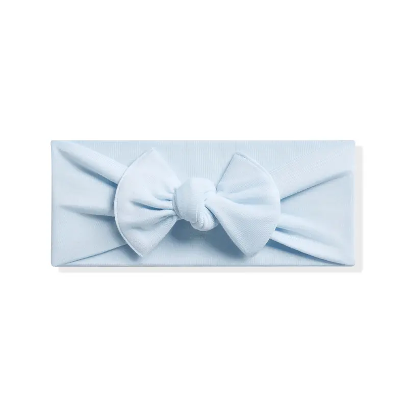 Knotted Bow Headband In Breeze 2