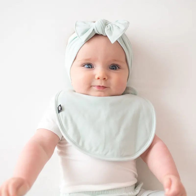 Knotted Bow Headband In Dew 1