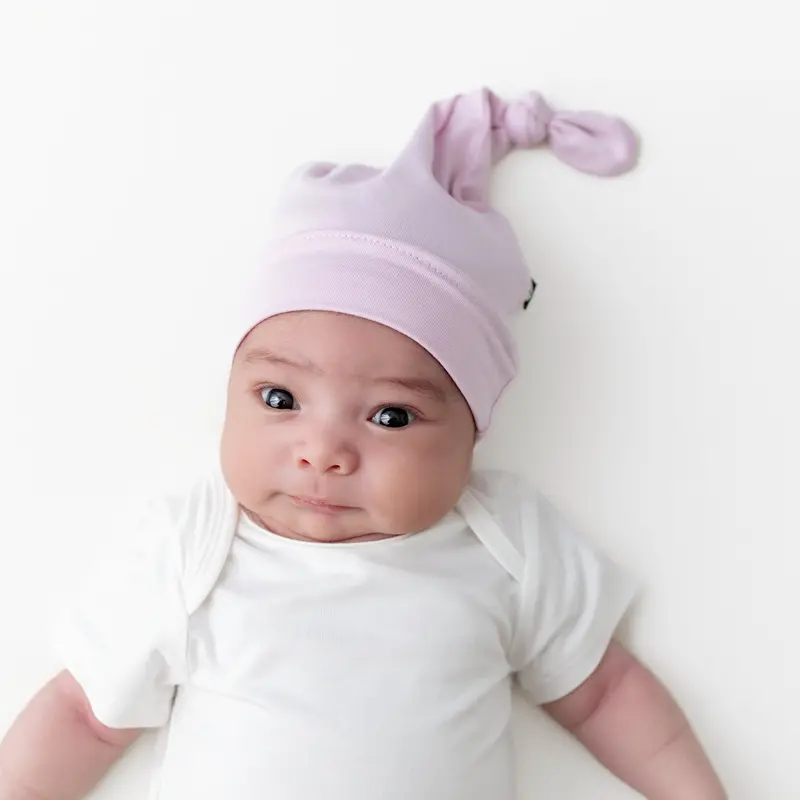 Knotted Cap In Thistle 1