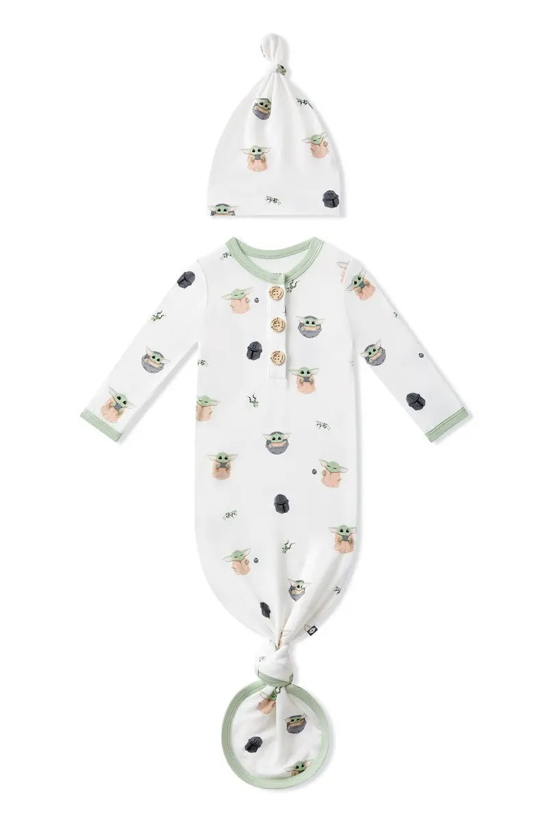 Knotted Gown With Hat Set In Grogu™ 2