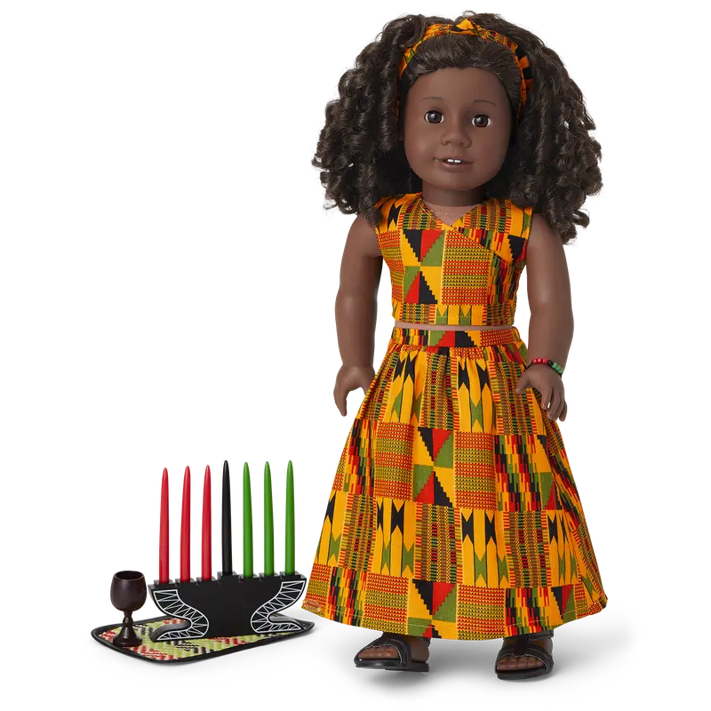 Kwanzaa Celebration Outfit For 18-Inch Dolls 2