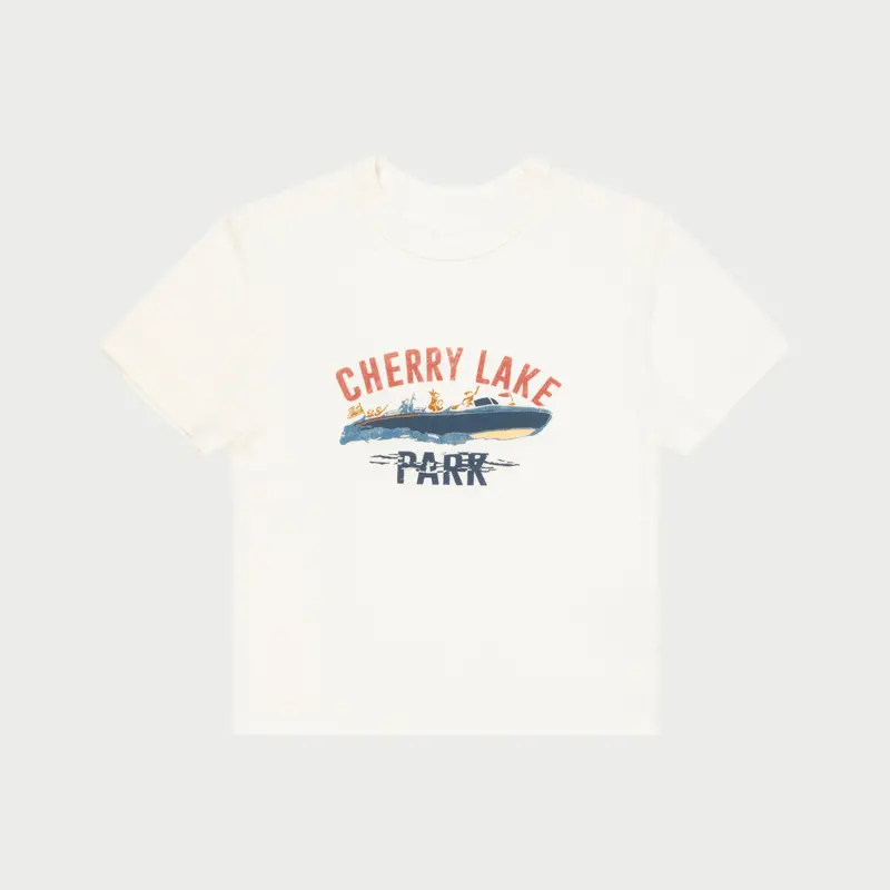 Lake Baby Tee (White) 1