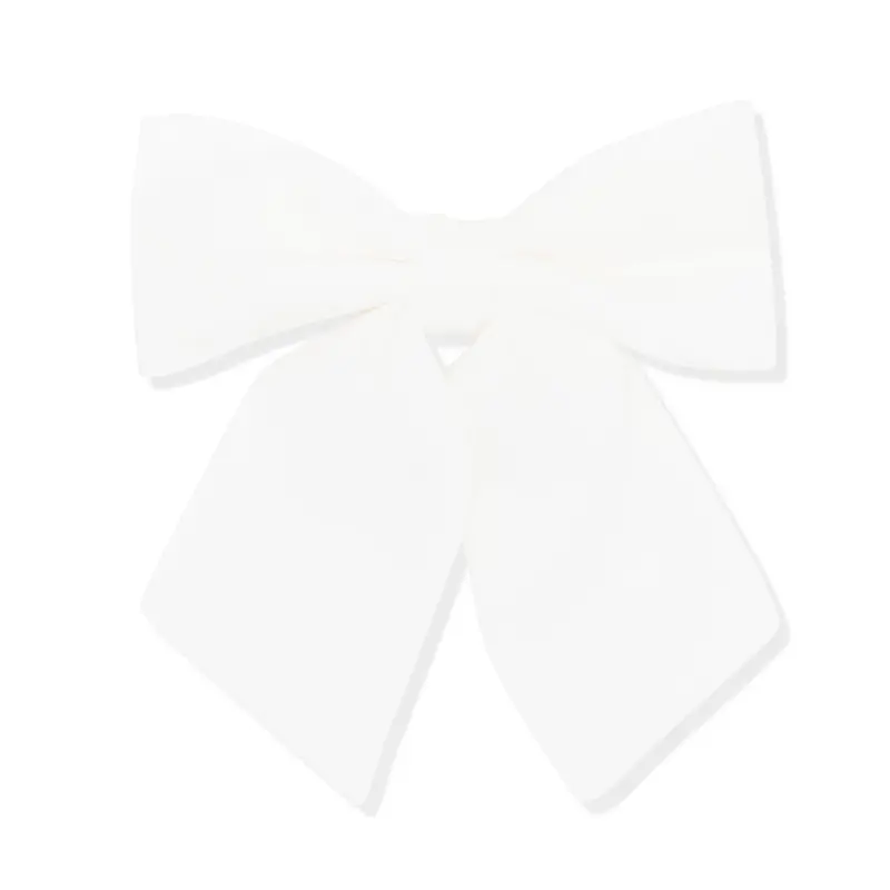 Large Alligator Clip Bow In Cloud 2