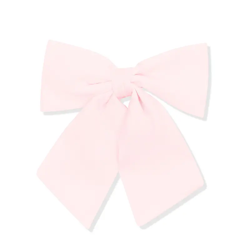 Large Alligator Clip Bow In Sakura 2