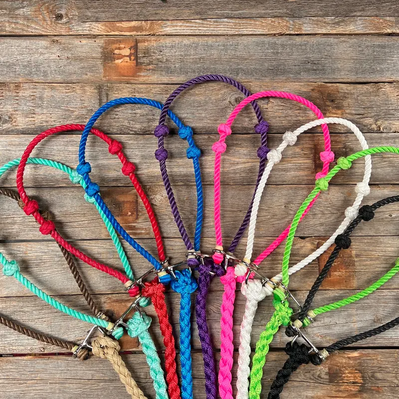 Lariat Noseband And Lead - Assorted Colors 1
