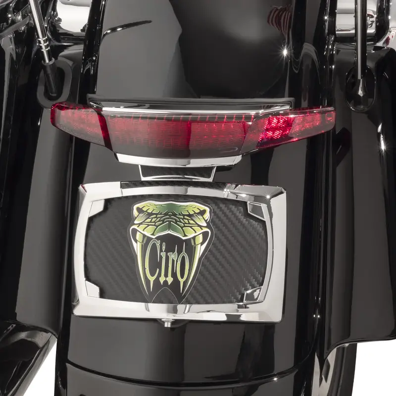Latitude Tail Light & License Plate Holder With Lightstrike® 1